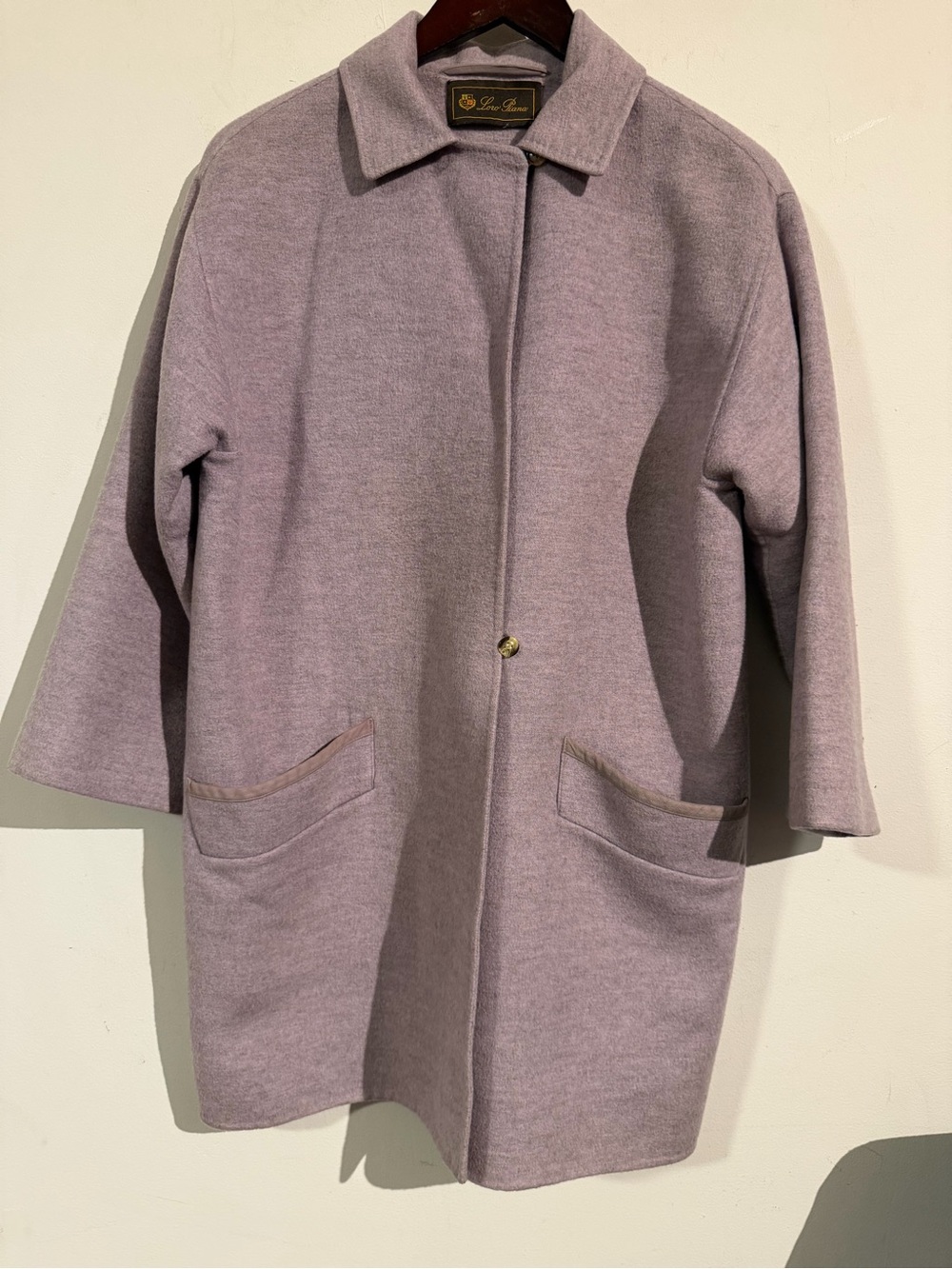 Loro piana Lavender cashmere Coat
